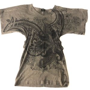 Form fitting tunic/dress